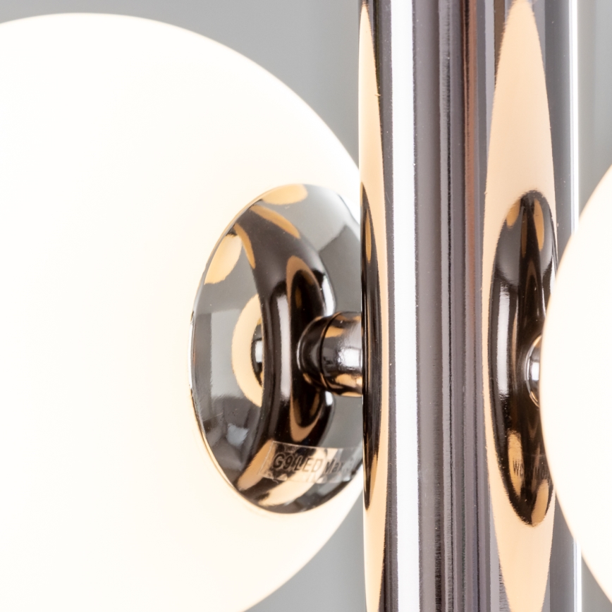 Brilagi - Lustre LED suspenso em cabo MILLA 6xG9/3W/230V preto cromado/branco