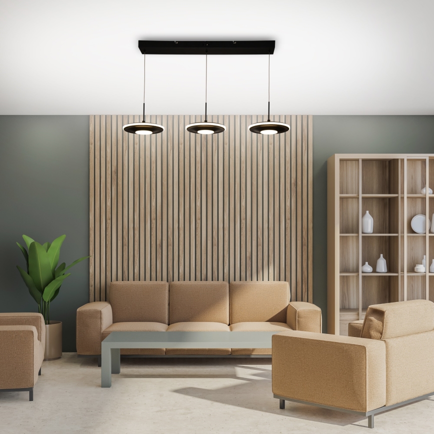 Brilagi - Lustre LED suspenso em cabo VERANO 3xLED/15W/230V