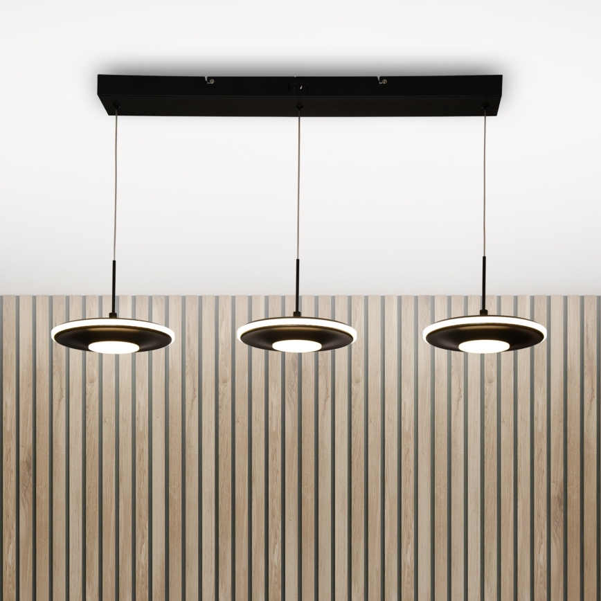 Brilagi - Lustre LED suspenso em cabo VERANO 3xLED/15W/230V