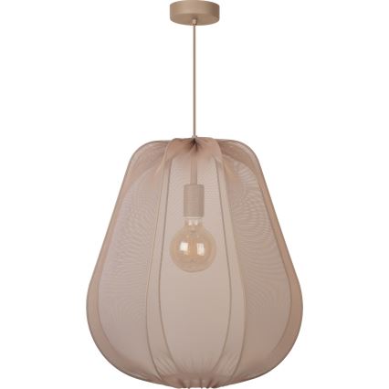 Brilagi - Lustre LED suspenso por cabo ARVEN 1xE27/8W/230V Ø 37 cm bege