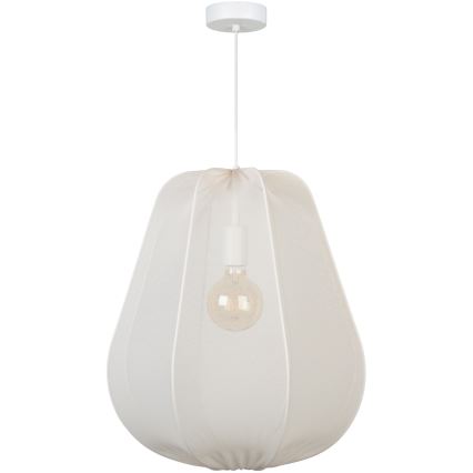 Brilagi - Lustre LED suspenso por cabo ARVEN 1xE27/8W/230V Ø 37 cm branco