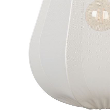 Brilagi - Lustre LED suspenso por cabo ARVEN 1xE27/8W/230V Ø 37 cm branco