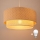 Brilagi - Lustre LED suspenso por cabo BOHO BOBO 1xE27/60W/230V Ø 40 cm, padrão de bolinhas bege/creme