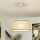 Brilagi - Lustre LED suspenso por cabo CERIA 1xE27/40W/230V, diâmetro 50 cm, bege