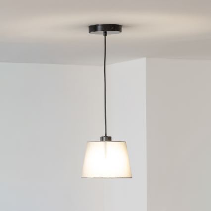 Brilagi - Lustre LED suspenso por cabo CERIA 1xE27/40W/230V Ø 20,5 cm cinzento