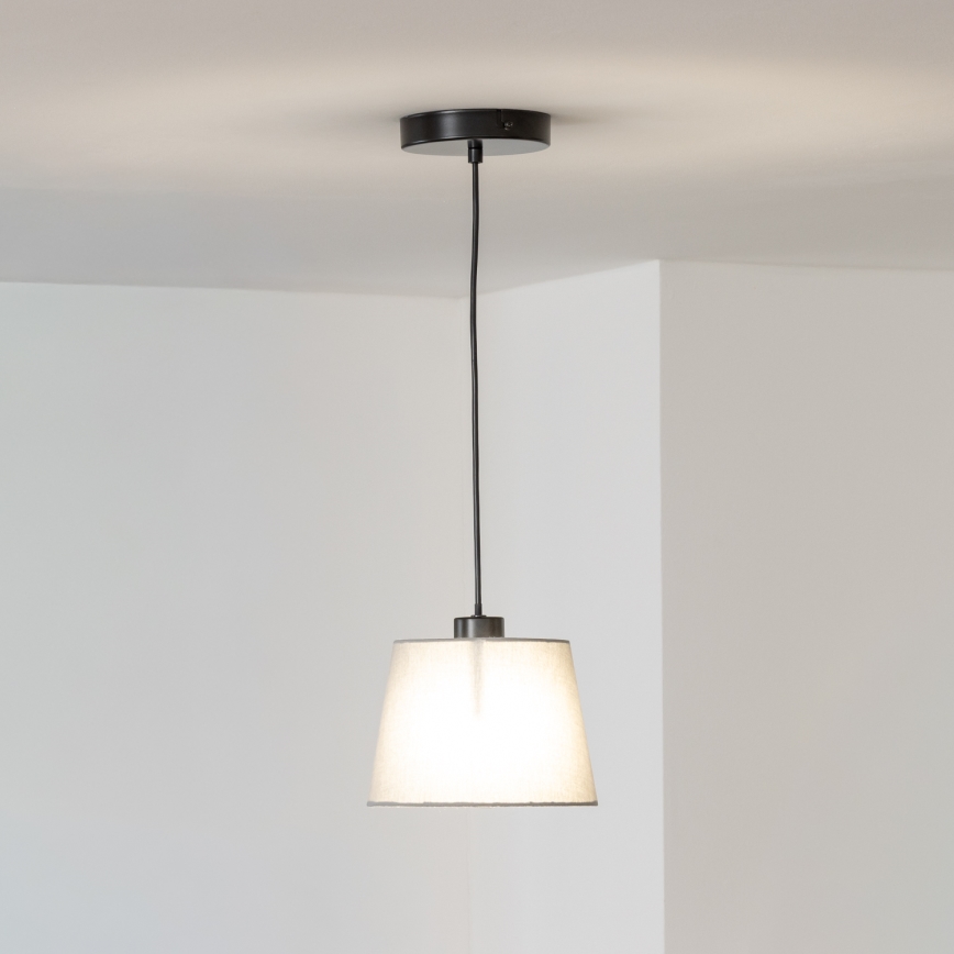 Brilagi - Lustre LED suspenso por cabo CERIA 1xE27/40W/230V Ø 20,5 cm cinzento
