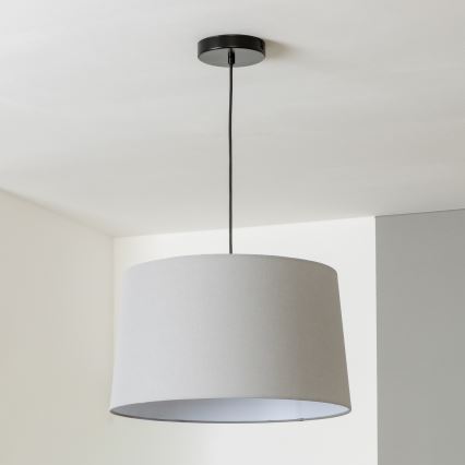 Brilagi - Lustre LED suspenso por cabo CERIA 1xE27/40W/230V Ø 45 cm cinzento
