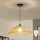 Brilagi - Lustre LED suspenso por cabo CERIA BOHO 1x E27/40W/230V Ø 50 cm castanho