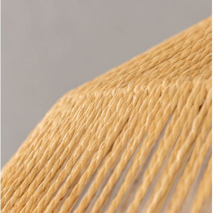 Brilagi - Lustre LED suspenso por cabo CERIA BOHO 1x E27/40W/230V Ø 50 cm castanho