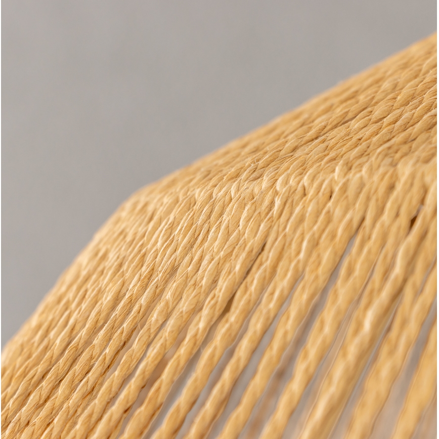 Brilagi - Lustre LED suspenso por cabo CERIA BOHO 1x E27/40W/230V Ø 50 cm castanho