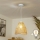 Brilagi - Lustre LED suspenso por cabo CERIA BOHO 1xE27/40W/230V, diâmetro 30 cm, castanho