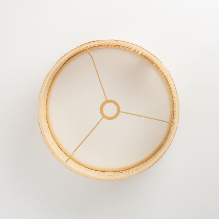 Brilagi - Lustre LED suspenso por cabo CERIA BOHO 1xE27/40W/230V diâmetro 40 cm bambu