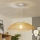 Brilagi - Lustre LED suspenso por cabo CERIA BOHO 1xE27/40W/230V diâmetro 70 cm castanho