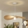Brilagi - Lustre LED suspenso por cabo CERIA BOHO 1xE27/40W/230V, diâmetro 80 cm, em ráfia