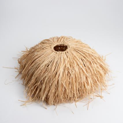 Brilagi - Lustre LED suspenso por cabo CERIA BOHO 1xE27/40W/230V Ø 40 cm ráfia