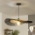 Brilagi - Lustre LED suspenso por cabo CERIA BOHO 1xE27/40W/230V Ø 50 cm preto/castanho