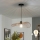 Brilagi - Lustre LED suspenso por cabo CERIA WIRE 1xE27/40W/230V 40x56 cm bronze
