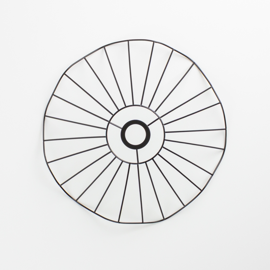 Brilagi - Lustre LED suspenso por cabo CERIA WIRE 1xE27/40W/230V, diâmetro 40 cm, preto