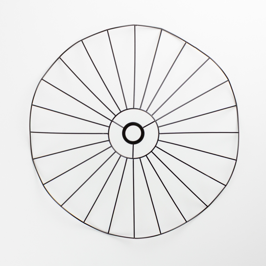 Brilagi - Lustre LED suspenso por cabo CERIA WIRE 1xE27/40W/230V Ø 60 cm preto