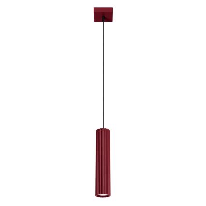 Brilagi - Lustre LED suspenso por cabo CRESTO 1xGU10/10W/230V bordô