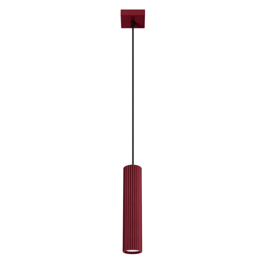 Brilagi - Lustre LED suspenso por cabo CRESTO 1xGU10/10W/230V bordô