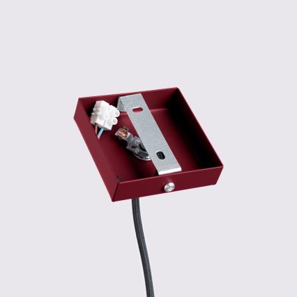 Brilagi - Lustre LED suspenso por cabo CRESTO 1xGU10/10W/230V bordô