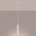 Brilagi - Lustre LED suspenso por cabo CRESTO 1xGU10/10W/230V branco