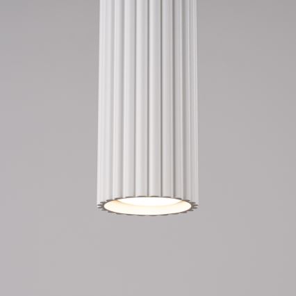 Brilagi - Lustre LED suspenso por cabo CRESTO 1xGU10/10W/230V branco