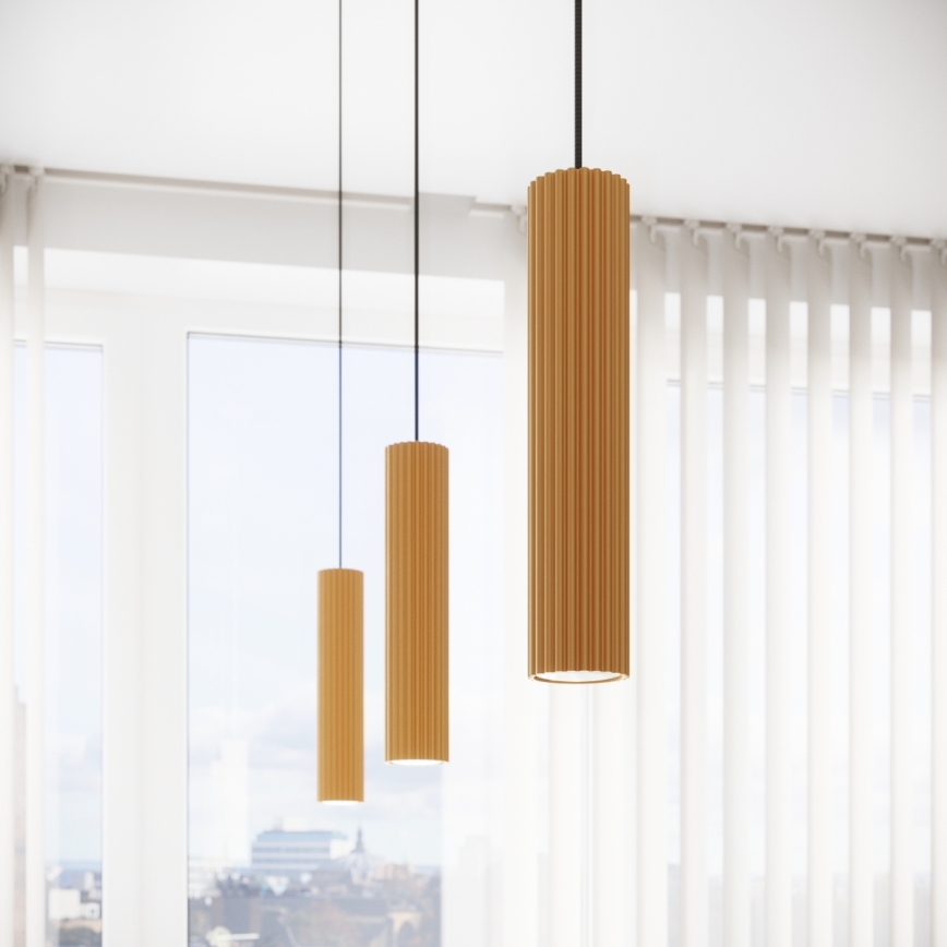 Brilagi - Lustre LED suspenso por cabo CRESTO 1xGU10/10W/230V dourado