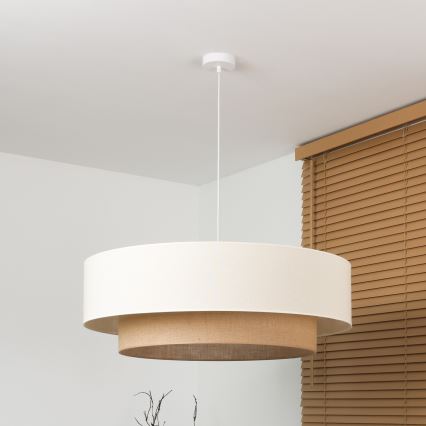Brilagi - Lustre LED suspenso por cabo Estilo Boho 3xE27/15W/230V Ø 80 cm