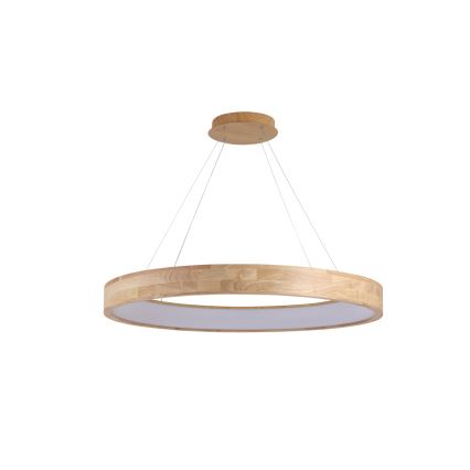 Brilagi - Lustre LED suspenso por cabo FALCON WOOD LED/60W/230V 3000/4000/6000K Ø 80 cm, acabamento em madeira