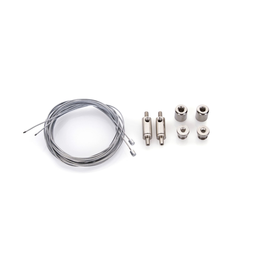 BRILAGI - Lustre LED suspenso por cabo GARDALINE LED/100W/230V 120 cm carvalho/preto