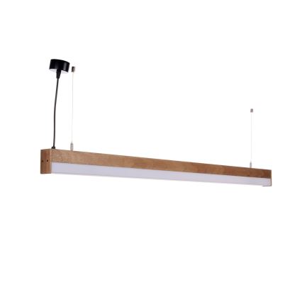 BRILAGI - Lustre LED suspenso por cabo GARDALINE LED/100W/230V carvalho