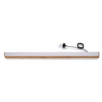 BRILAGI - Lustre LED suspenso por cabo GARDALINE LED/100W/230V carvalho
