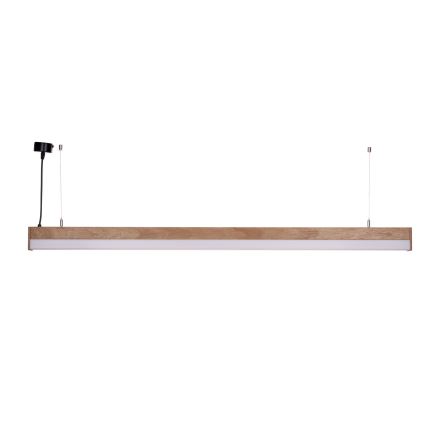 BRILAGI - Lustre LED suspenso por cabo GARDALINE LED/100W/230V carvalho