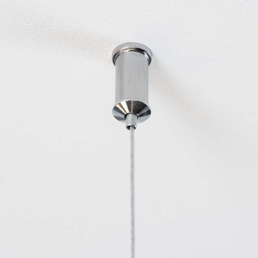 Brilagi - Lustre LED suspenso por cabo MILLA 15xG9/3W/230V preto cromo/branco