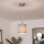 Brilagi - Lustre LED suspenso por cabo NUBILA 1xE27/60W/230V diâmetro 14 cm cinzento