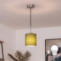 Brilagi - Lustre LED suspenso por cabo NUBILA 1xE27/60W/230V Ø 14 cm preto/verde