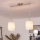 Brilagi - Lustre LED suspenso por cabo NUBILA 2xE27/60W/230V creme