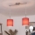 Brilagi - Lustre LED suspenso por cabo NUBILA 2xE27/60W/230V vermelho