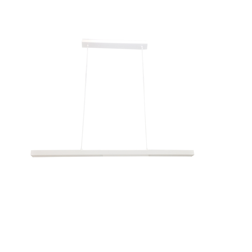 Brilagi - Lustre LED suspenso por cabo PAXIS LED/30W/230V 120 cm branco