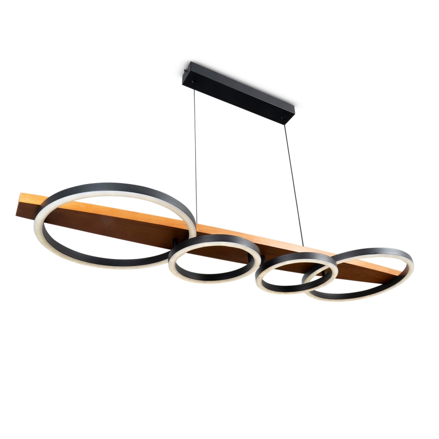 BRILAGI - Lustre LED suspenso por cabo PLANK LED/35W/230V 4000K 30x100 cm madeira