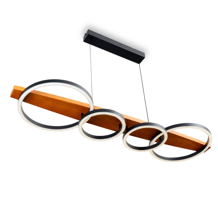 BRILAGI - Lustre LED suspenso por cabo PLANK LED/35W/230V 4000K 30x100 cm madeira