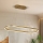 Brilagi - Lustre LED suspenso por cabo PONDIE LED/44W/230V 80x30 cm dourado