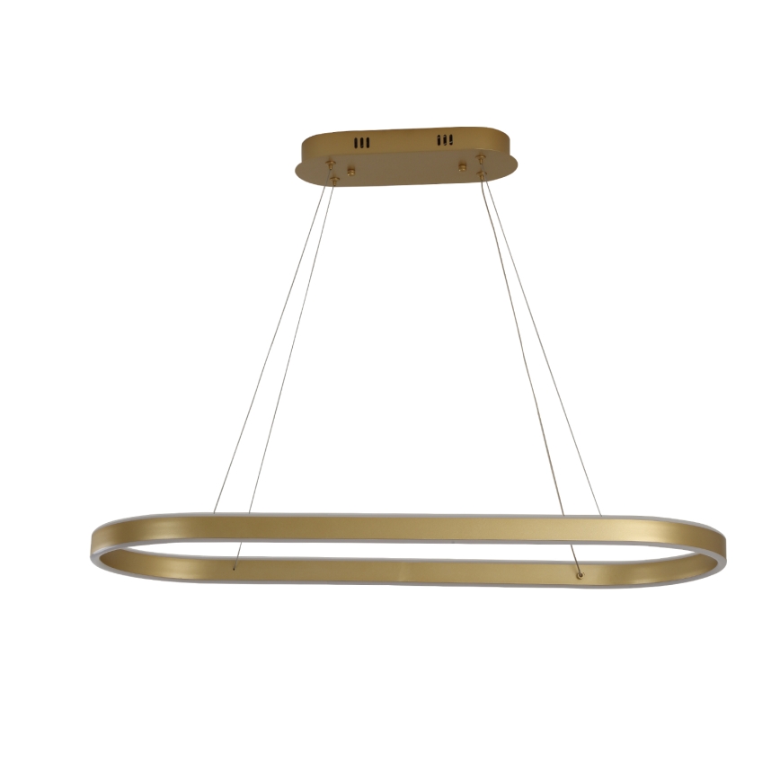 Brilagi - Lustre LED suspenso por cabo PONDIE LED/44W/230V 80x30 cm dourado