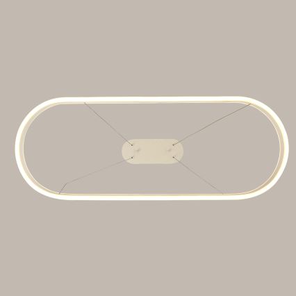 Brilagi - Lustre LED suspenso por cabo PONDIE LED/45W/230V 80x30 cm branco