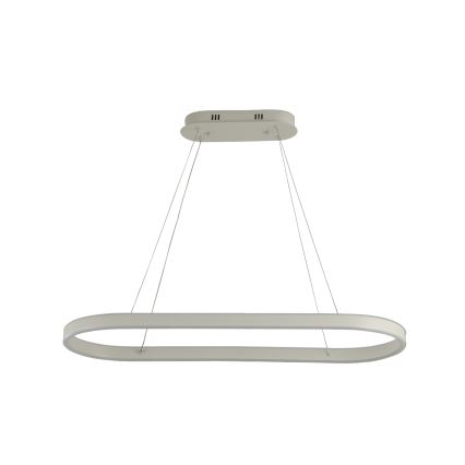 Brilagi - Lustre LED suspenso por cabo PONDIE LED/45W/230V 80x30 cm branco
