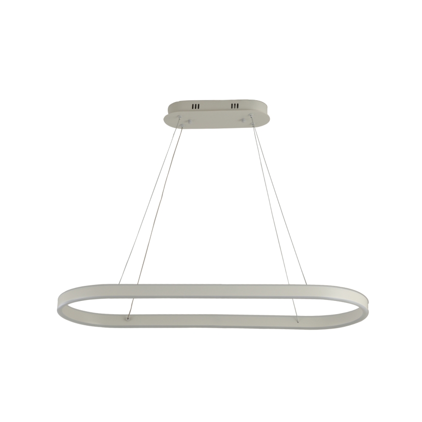 Brilagi - Lustre LED suspenso por cabo PONDIE LED/45W/230V 80x30 cm branco
