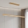 Brilagi - Lustre LED suspenso por cabo UMEA WOOD LED/40W/230V 150 cm em madeira