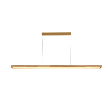 Brilagi - Lustre LED suspenso por cabo UMEA WOOD LED/40W/230V 150 cm em madeira